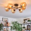 Koyoto Plafoniera, Lampada a sfera 59 cm Ambrato, 6-Luci