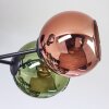 Koyoto Plafoniera, Lampada a sfera 59 cm Blu, Verde, Ramato, 6-Luci