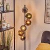 Koyoto Lampada a sfera, Lampada da terra 32 cm Blu, Cromo, Oro, Verde, Ramato, Grigio fumo, 6-Luci