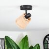 Lindberg Plafoniera, Faretto da soffitto Nero, 1-Luce