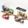 Koyoto Plafoniera, Lampada a sfera Oro, Nero, 10-Luci