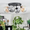 Chehalis Plafoniera, Lampada a sfera Ambrato, Chiaro, Grigio fumo, 4-Luci Chehalis Plafoniera, Lampada a sfera Ambrato, Chiaro, Grigio fumo, 4-Luci