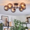 Koyoto Plafoniera, Lampada a sfera 59 cm Grigio fumo, 6-Luci