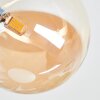 Chehalis Plafoniera, Lampada a sfera Ambrato, 4-Luci