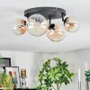 Chehalis Plafoniera, Lampada a sfera Ambrato, Chiaro, 4-Luci
