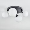 Chehalis Plafoniera, Lampada a sfera Bianco, 4-Luci