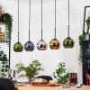 Koyoto Lampadario a sospensione, Lampada a sfera, Lampada a sospensione Écru, Nero, 5-Luci