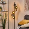 Koyoto Lampada a sfera, Lampada da terra Blu, Cromo, Oro, Verde, Grigio fumo, 6-Luci
