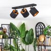 Alsen Plafoniera, Faretto da soffitto Nero, 3-Luci