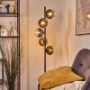 Koyoto Lampada a sfera, Lampada da terra 31 cm Blu, Oro, Verde, Chiaro, Ramato, 5-Luci