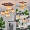 Koyoto Plafoniera, Lampada a sfera Oro, Nero, 5-Luci