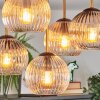 Koyoto Plafoniera, Lampada a sfera Oro, Nero, 5-Luci