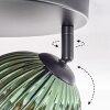 Koyoto Plafoniera, Lampada a sfera Blu, Oro, Verde, 3-Luci