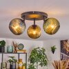 Koyoto Plafoniera, Lampada a sfera Blu, Oro, Verde, 3-Luci