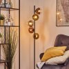 Koyoto Lampada a sfera, Lampada da terra 32 cm Cromo, Oro, Chiaro, Ramato, Grigio fumo, 5-Luci