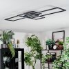 Manor Plafoniera LED Nero, 1-Luce