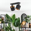 Alsen Plafoniera, Faretto da soffitto Nero, 2-Luci