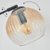 Koyoto Lampada a sfera, Lampada da terra Ambrato, Chiaro, Grigio fumo, 5-Luci