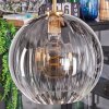 Koyoto Lampadario a sospensione, Lampada a sfera, Lampada a sospensione Oro, Nero, 5-Luci