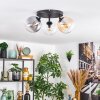 Gastor Plafoniera, Lampada a sfera Ambrato, Chiaro, Grigio fumo, 3-Luci Gastor Plafoniera, Lampada a sfera Ambrato, Chiaro, Grigio fumo, 3-Luci