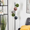 Gastor Lampada a sfera, Lampada da terra 33 cm Blu, Cromo, Verde, Ramato, Grigio fumo, 5-Luci