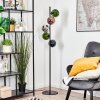 Gastor Lampada a sfera, Lampada da terra 33 cm Blu, Cromo, Verde, Ramato, Grigio fumo, 5-Luci