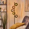 Gastor Lampada a sfera, Lampada da terra 33 cm Blu, Cromo, Verde, Ramato, Grigio fumo, 5-Luci