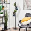 Gastor Lampada a sfera, Lampada da terra 34 cm Blu, Cromo, Verde, Grigio fumo, 6-Luci