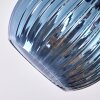 Koyoto Plafoniera, Lampada a sfera Blu, Oro, Ramato, 3-Luci