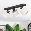Bassagoda Plafoniera, Faretto da soffitto Nero, 3-Luci