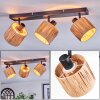 Granja Plafoniera, Faretto da soffitto Nero, 3-Luci