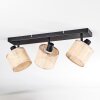 Sabadim Plafoniera, Faretto da soffitto Nero, 3-Luci