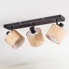Bongal Plafoniera, Faretto da soffitto Nero, 3-Luci