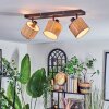 Bongal Plafoniera, Faretto da soffitto Nero, 3-Luci