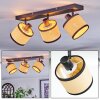 Chellas Plafoniera, Faretto da soffitto Nero, 3-Luci