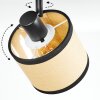 Chellas Plafoniera, Faretto da soffitto Nero, 3-Luci