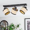 Chellas Plafoniera, Faretto da soffitto Nero, 3-Luci