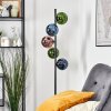 Gastor Lampada a sfera, Lampada da terra 33 cm Blu, Verde, Ramato, 5-Luci