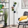 Gastor Lampada a sfera, Lampada da terra 33 cm Blu, Verde, Ramato, 5-Luci