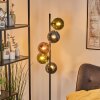 Gastor Lampada a sfera, Lampada da terra 33 cm Blu, Verde, Ramato, 5-Luci