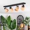 Lindberg Plafoniera, Faretto da soffitto Nero, 4-Luci