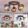 Gastor Plafoniera, Lampada a sfera Blu, Verde, Chiaro, Ramato, 3-Luci