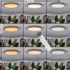 Coentral Plafoniera, Panel LED Nero, 1-Luce