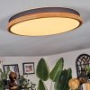 Coentral Plafoniera, Panel LED Nero, 1-Luce