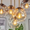 Ripoll Plafoniera, Lampada a sfera Ottone, Nero, 5-Luci