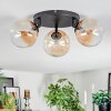 Chehalis Plafoniera, Lampada a sfera 48.5 cm Ambrato, Chiaro, 3-Luci