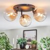 Chehalis Plafoniera, Lampada a sfera 48.5 cm Ambrato, Chiaro, 3-Luci