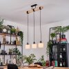 Bassagoda Lampadario a sospensione, Lampada a sospensione Écru, Nero, 3-Luci