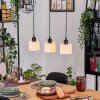 Bassagoda Lampadario a sospensione, Lampada a sospensione Écru, Nero, 3-Luci
