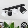 Bassagoda Plafoniera, Faretto da soffitto Nero, 4-Luci